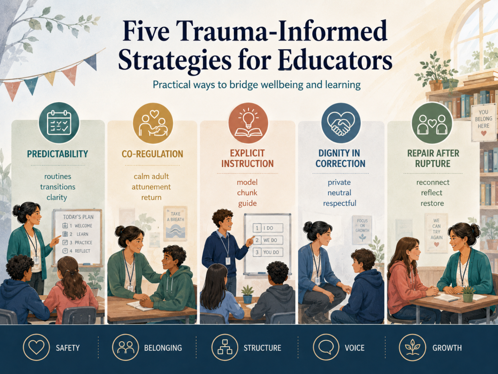 5 Trauma-Informed Strategies for Educators